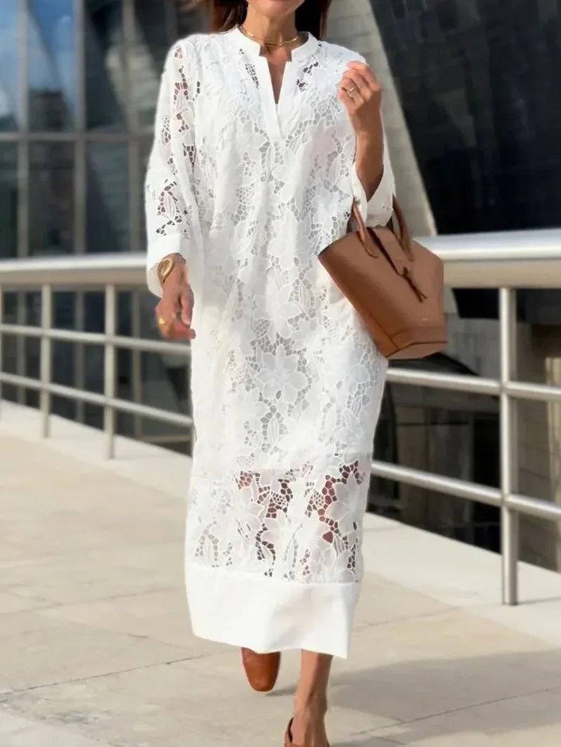 Miles Timeless Lace Dress - Image 5