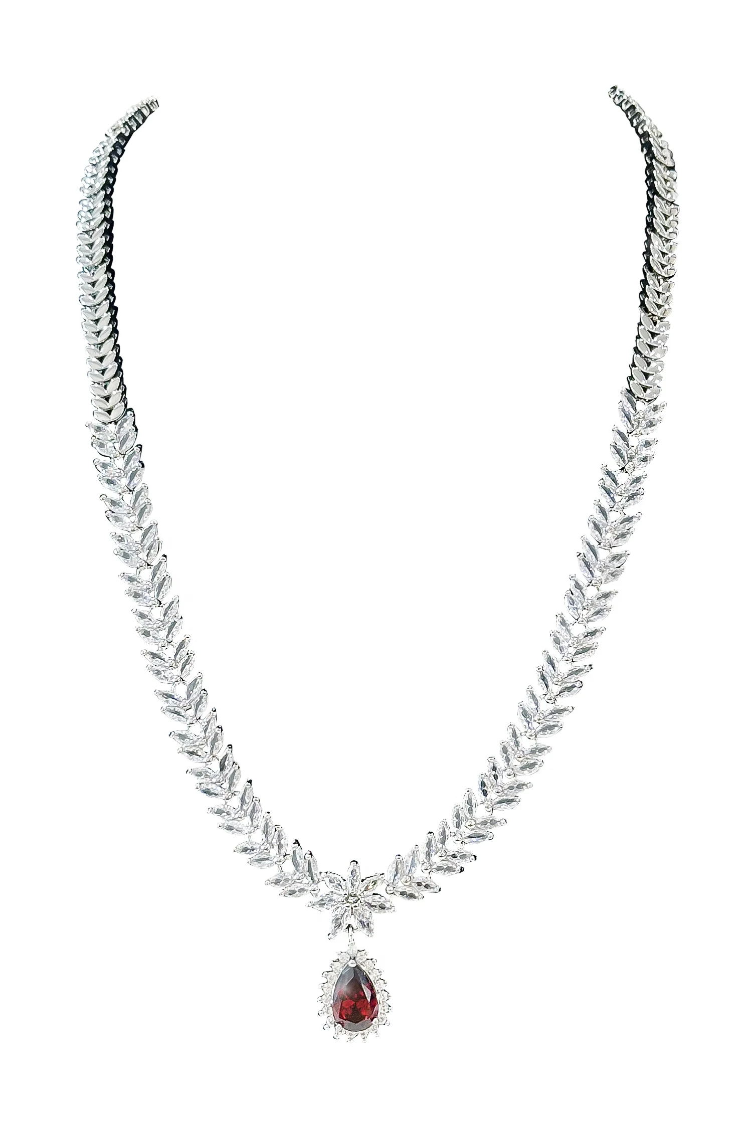 Brooklyn Earrings & Necklace Set - Image 5