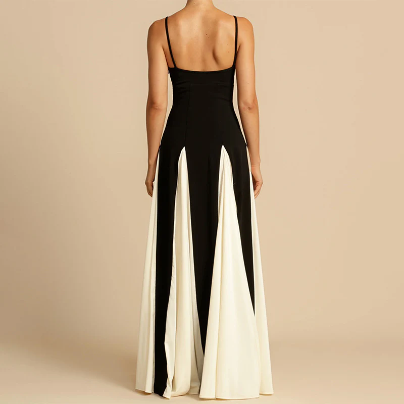 NAREE Two-Tone Maxi Dress - Image 5