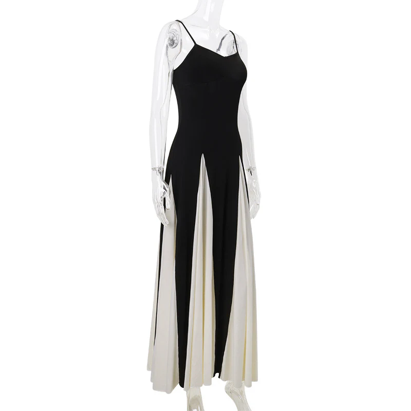 NAREE Two-Tone Maxi Dress - Image 4