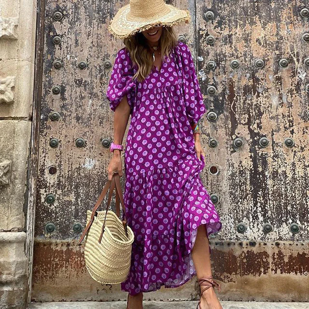 Kendall Boho Maxi Dress - Image 5