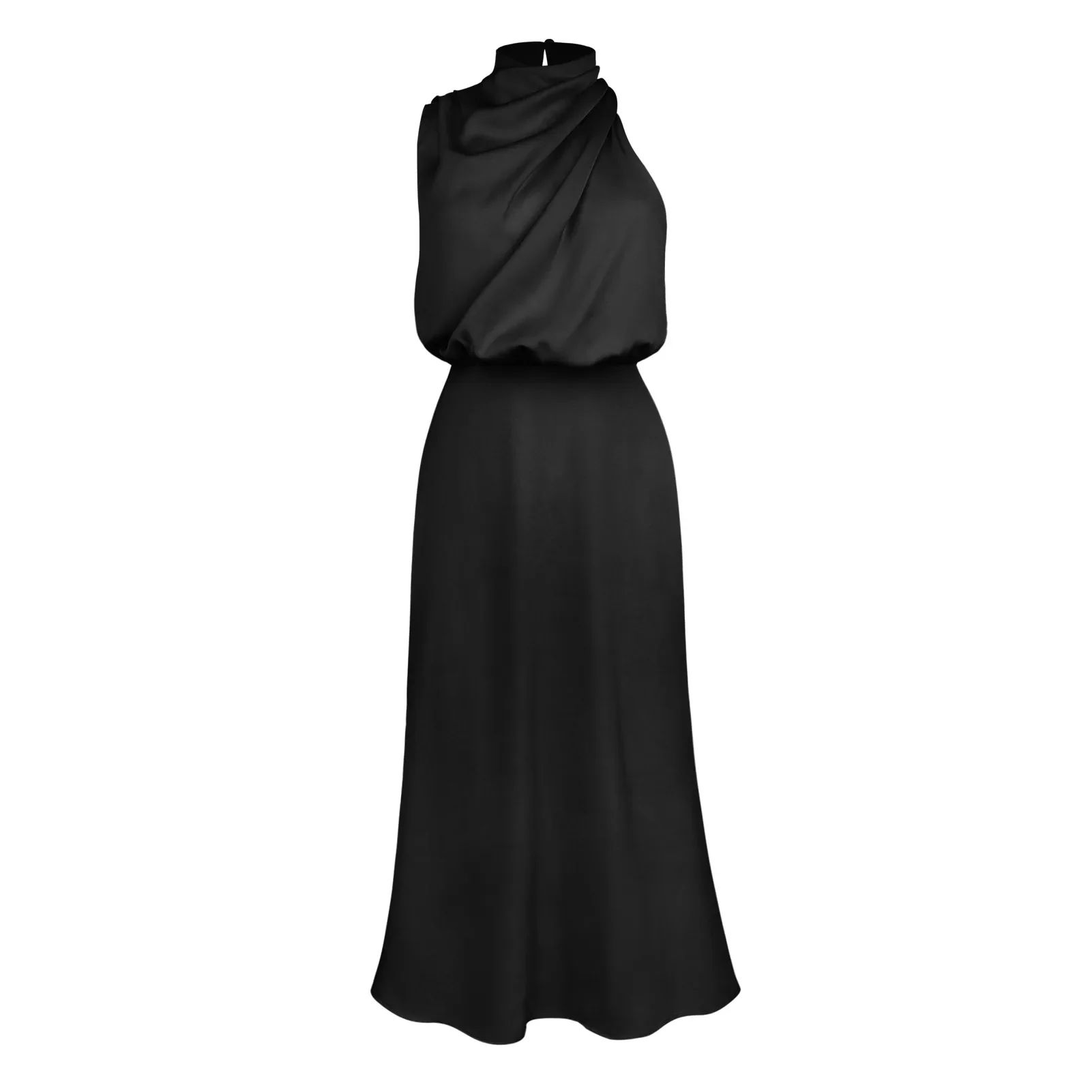 Mila Elegant Midi Dress - Image 19