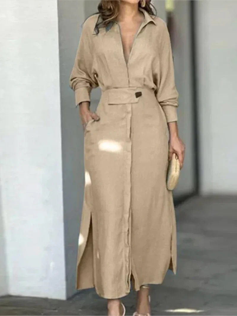 Harper Side Slit Dress - Image 4