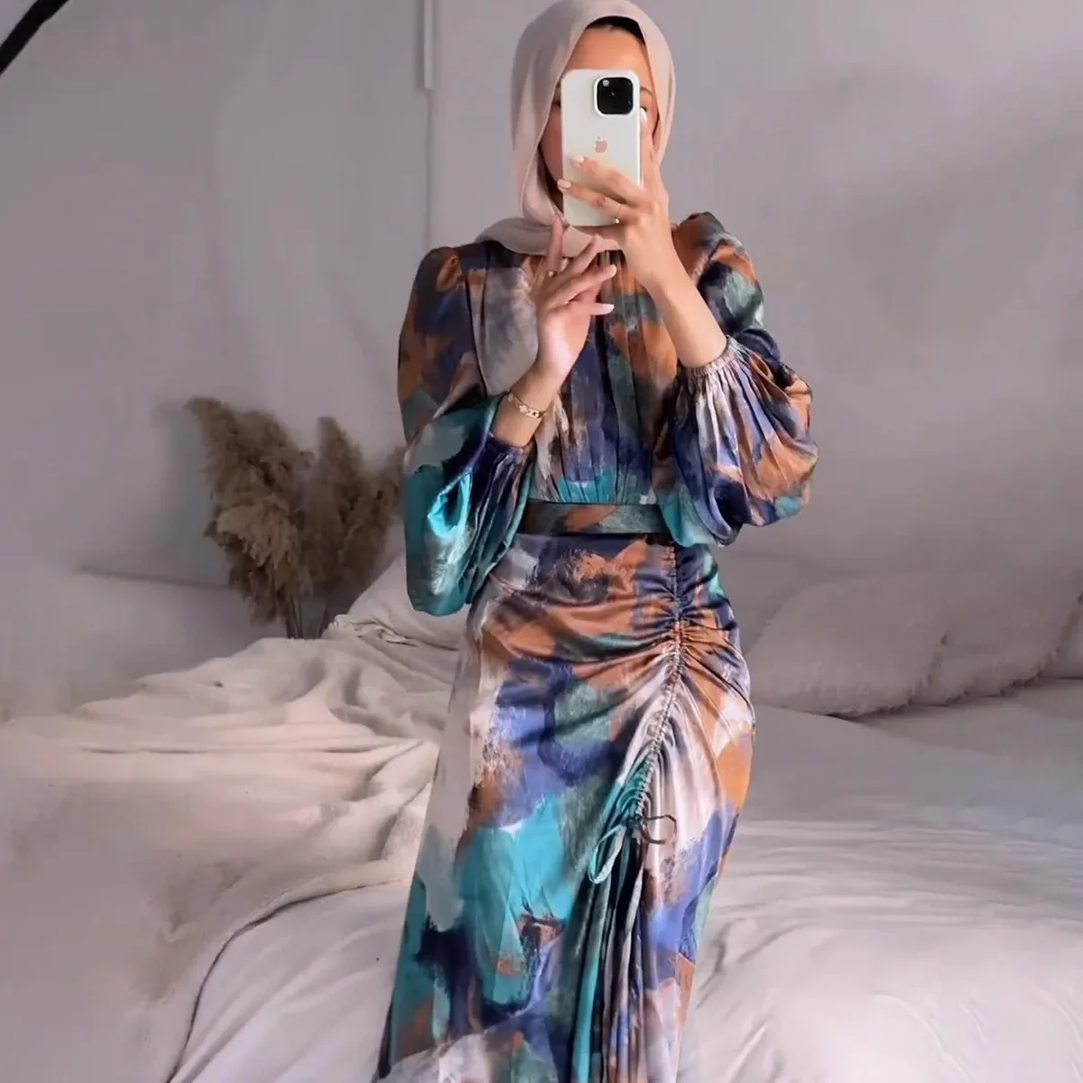 Divine Pleated Elegant Dress