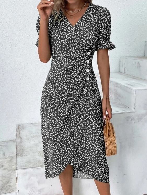 Veloria Magic Floral Dress - Image 2