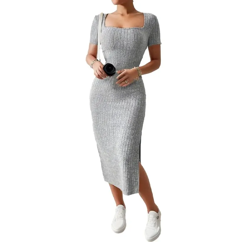 Versatile Knit HipHugging Dress - Image 11