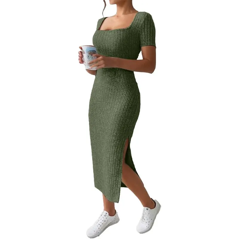 Versatile Knit HipHugging Dress - Image 14