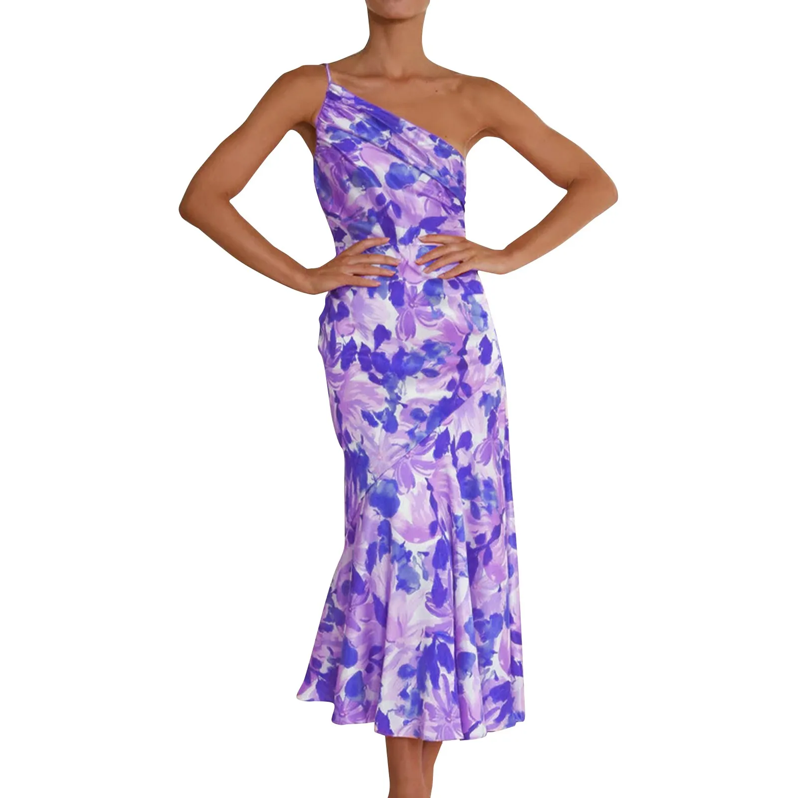 Elegant Floral Summer Midi Dress - Image 19