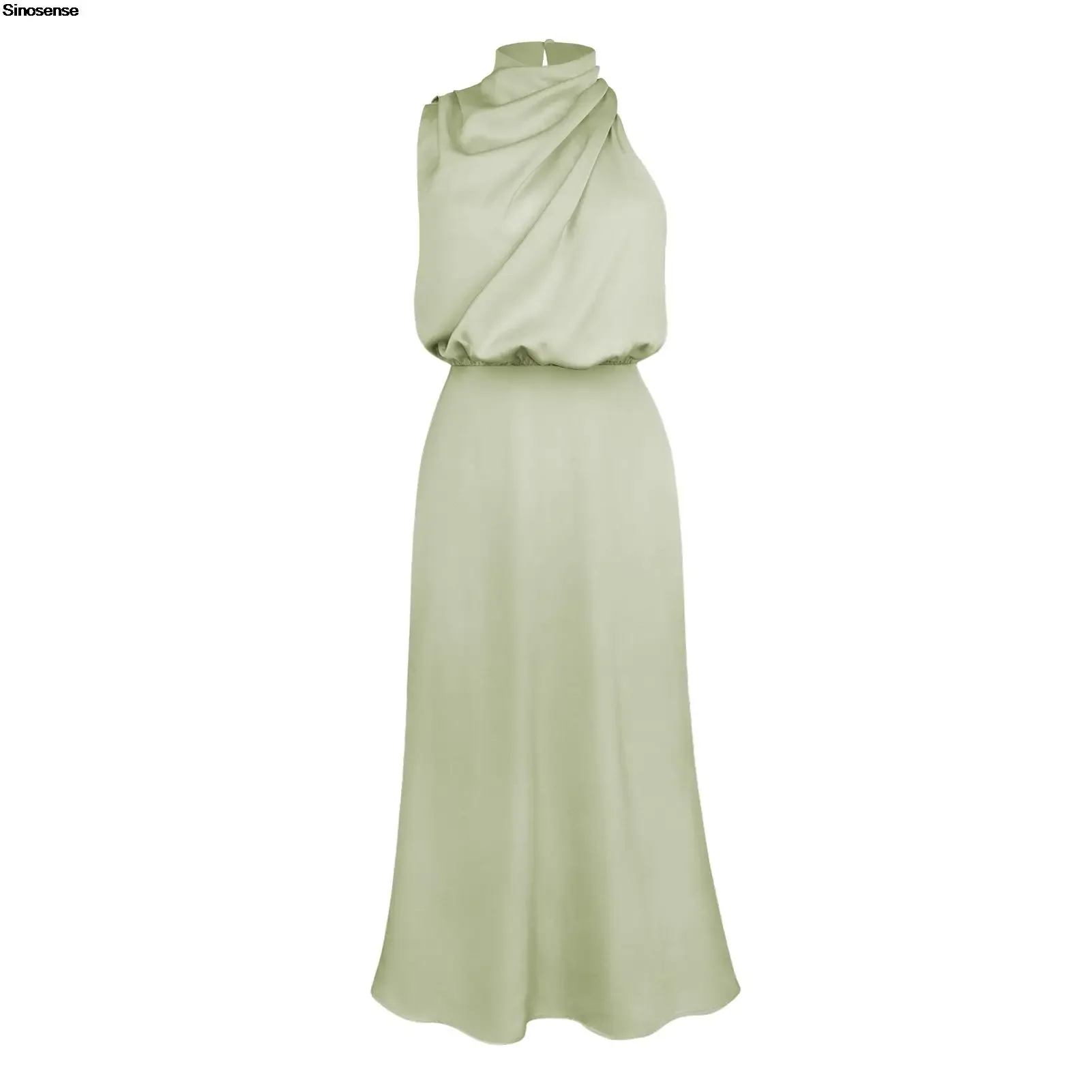 Mila Elegant Midi Dress - Image 8
