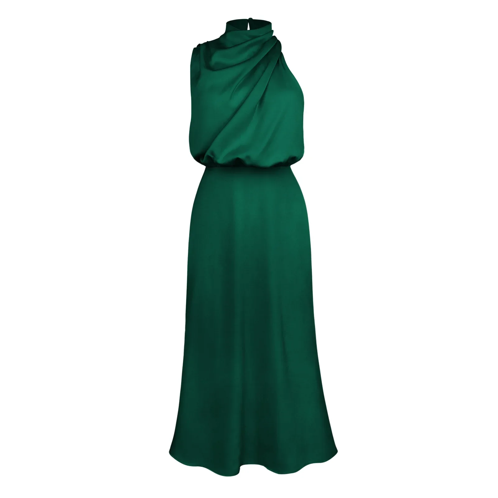 Mila Elegant Midi Dress - Image 10