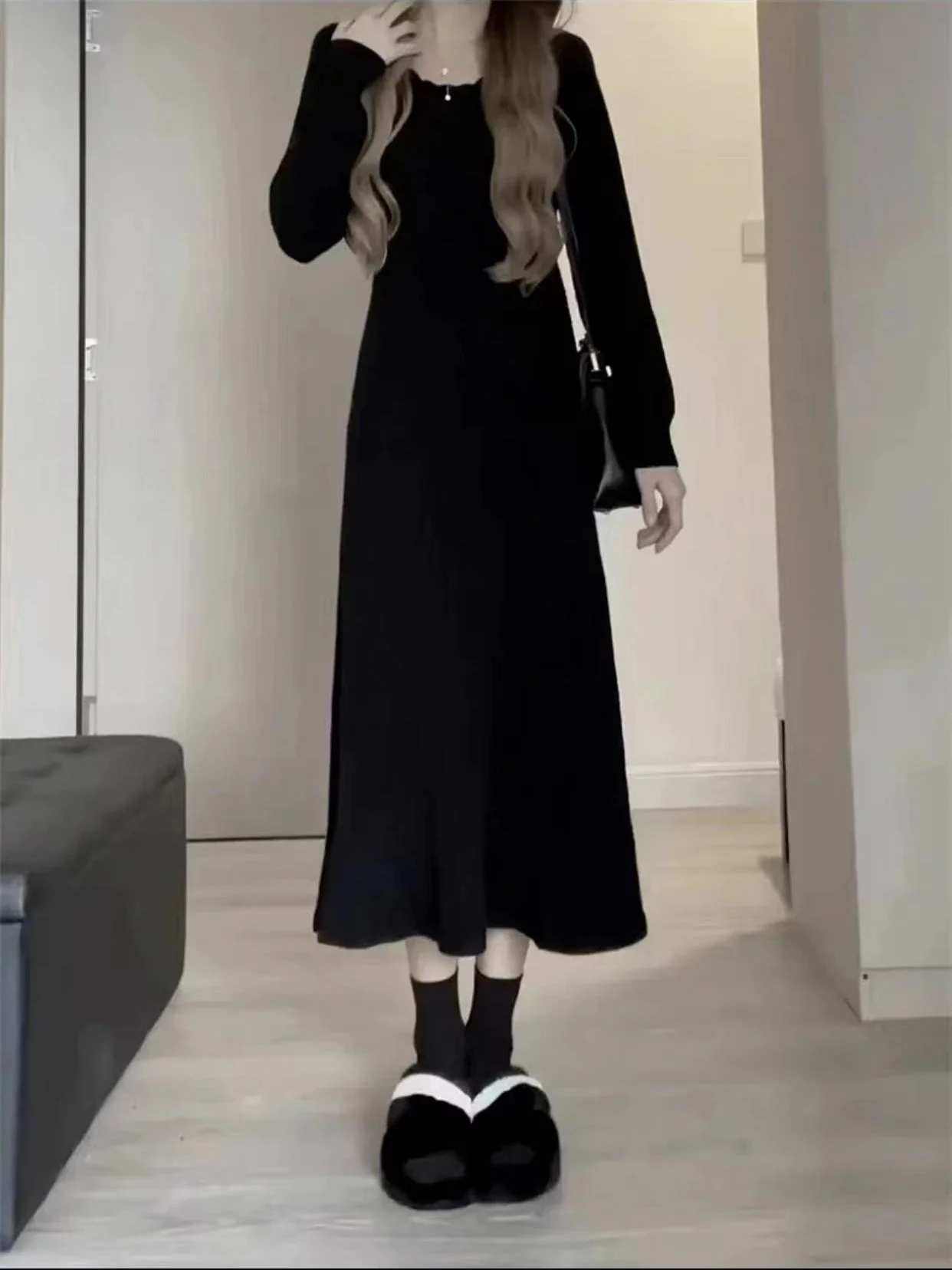 Ellen Elegant Sweater Dress - Image 2