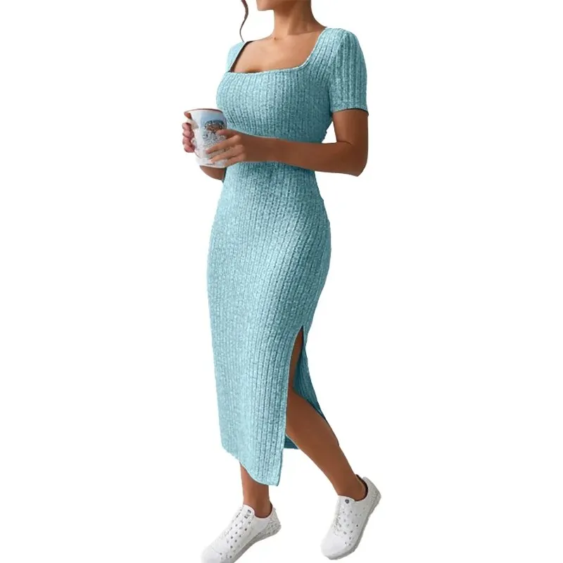 Versatile Knit HipHugging Dress - Image 13