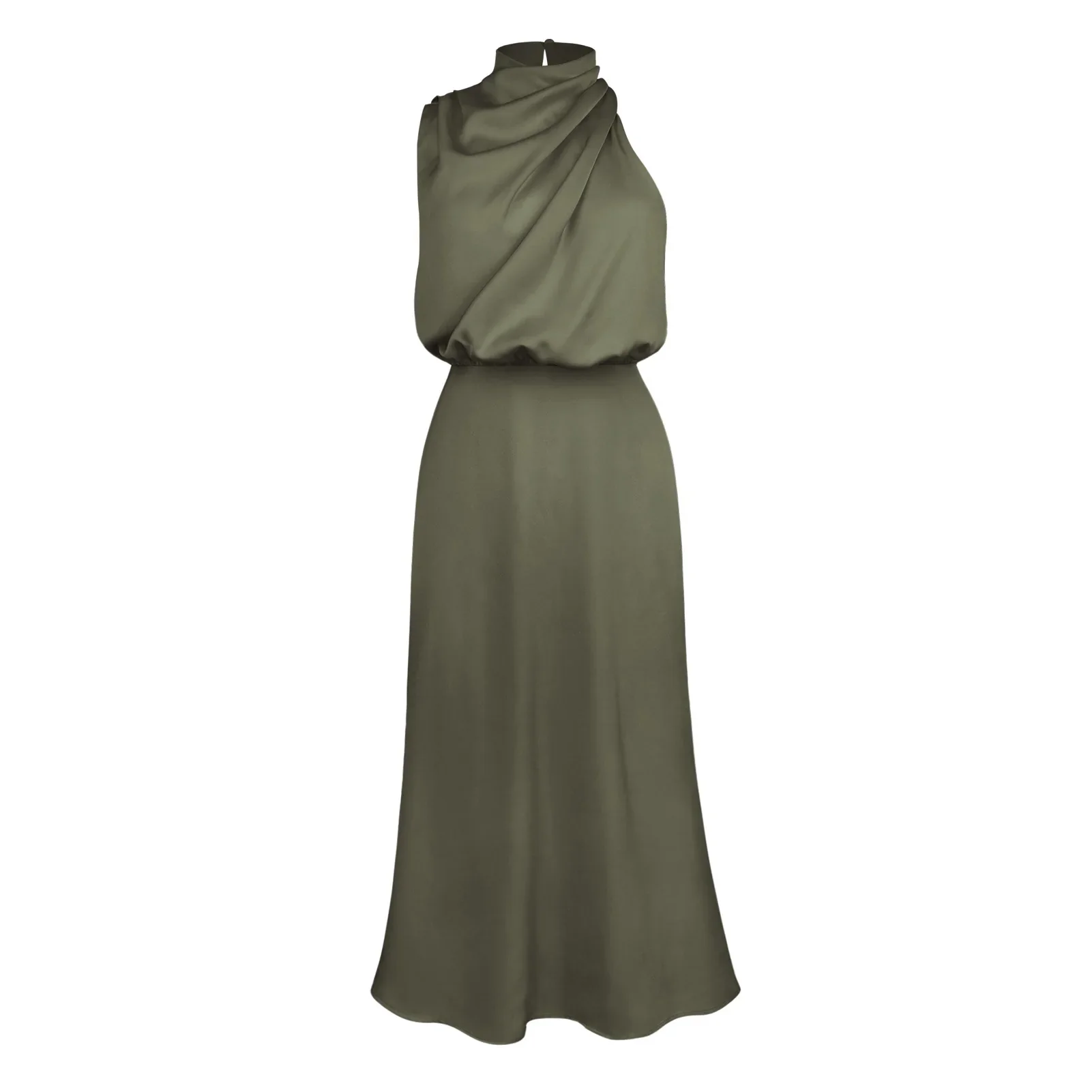 Mila Elegant Midi Dress - Image 16