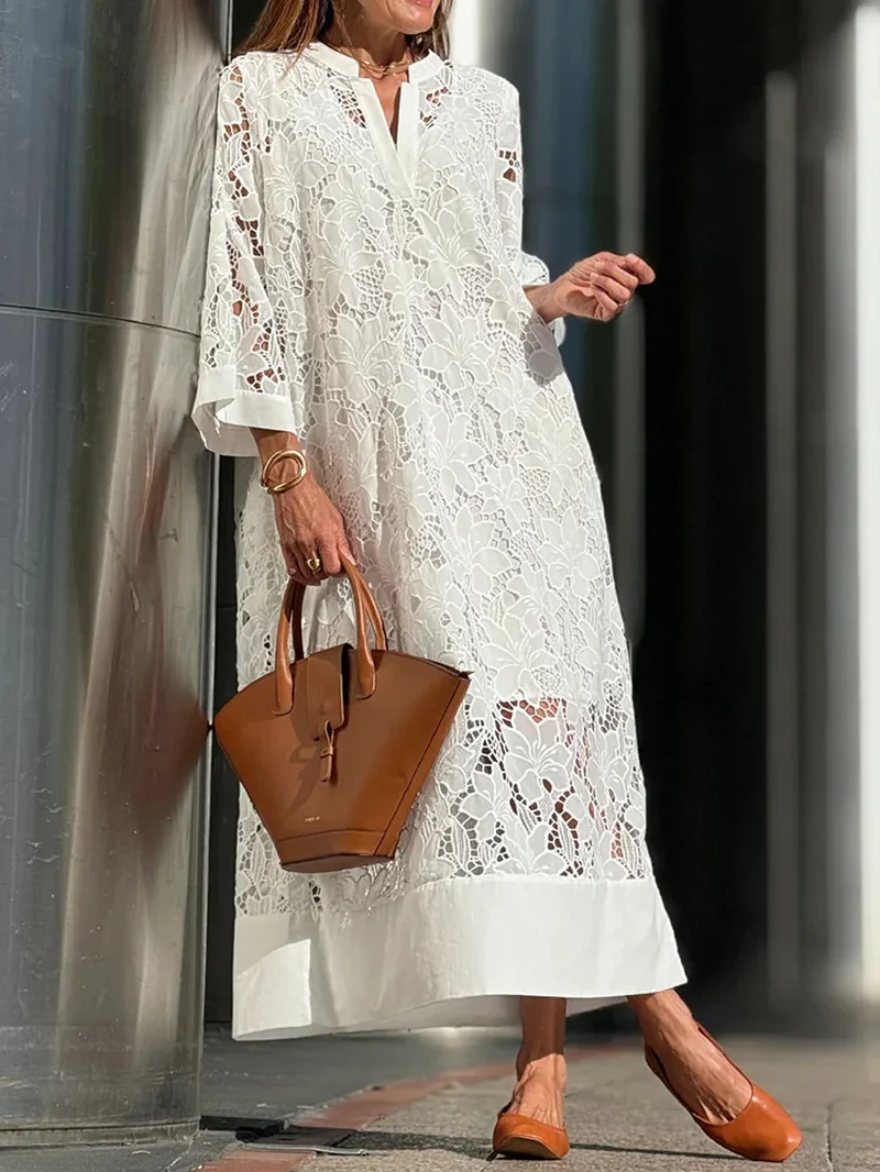 Miles Timeless Lace Dress - Image 3