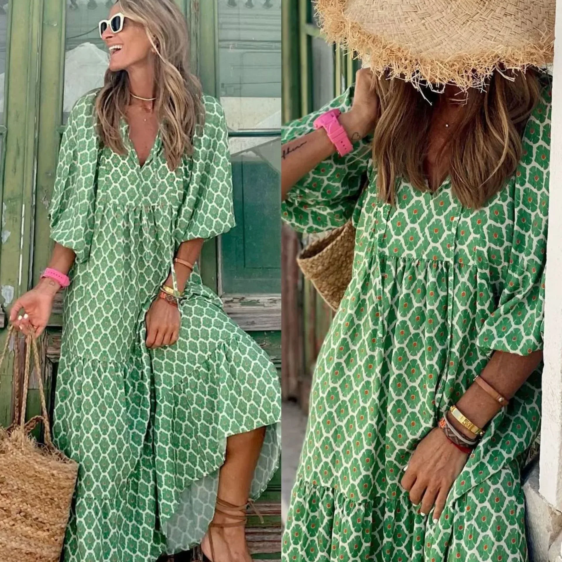 Kendall Boho Maxi Dress - Image 14