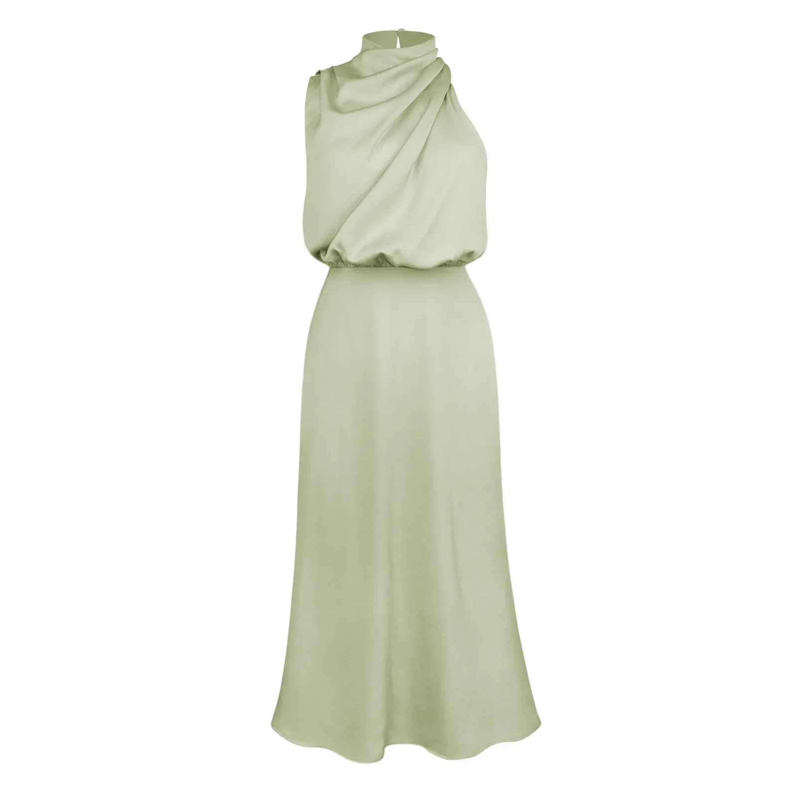 Mila Elegant Midi Dress - Image 11